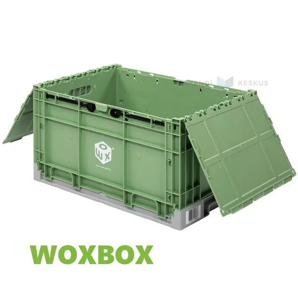 RENT-WOXBOX-Plastikust kokkupandav kolimiskast 600x400x340mm