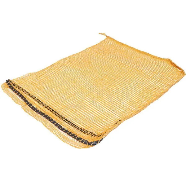 Orange mesh bag 35x50cm 10L, 50pcs/pack