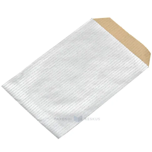 Silver paper bag 7x12cm, 50pcs/pack