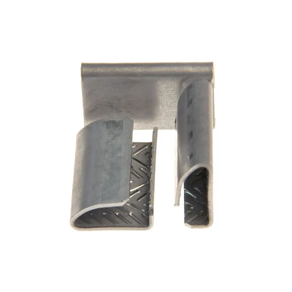 Metallist lukk ehk klamber 13mm laiale PP- ja PET-pakkelindile, karbis 1000tk