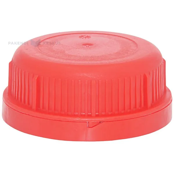 Red locking cap with EPE coating for HD canister diameter 60mm