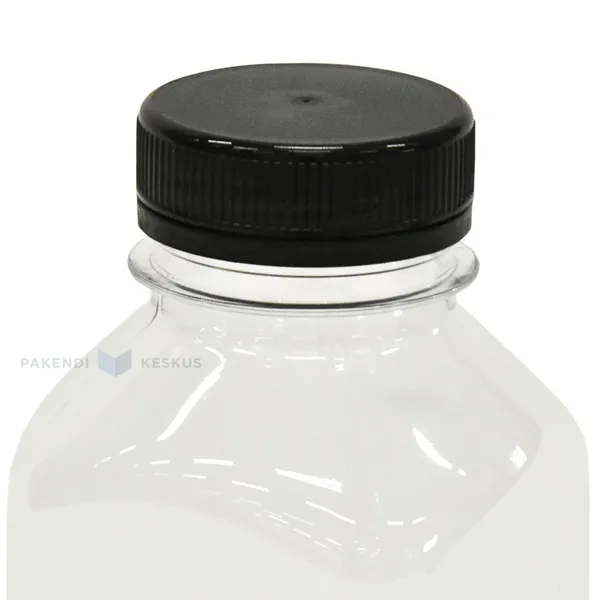 Black cork for plastic bottle diameter 38mm height 3mm