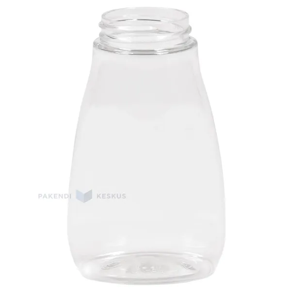 Oval PET bottle 180ml / 0,18L diameter 38mm