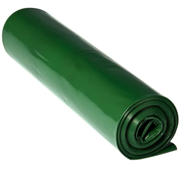 Roheline-must prügikott LD 200L, rullis 5tk