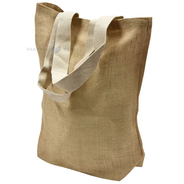 Sangadega jute kangast tekstiilkott 37x42cm