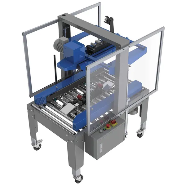 Automaattinen teippikone MH-FJ-2, 47x45cm/15x12cm, 20m/min, 230V, 50Hz, 1-ph