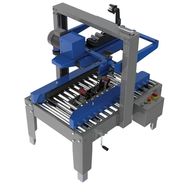 Puoliautomaattinen pahvilaatikon suljentakone