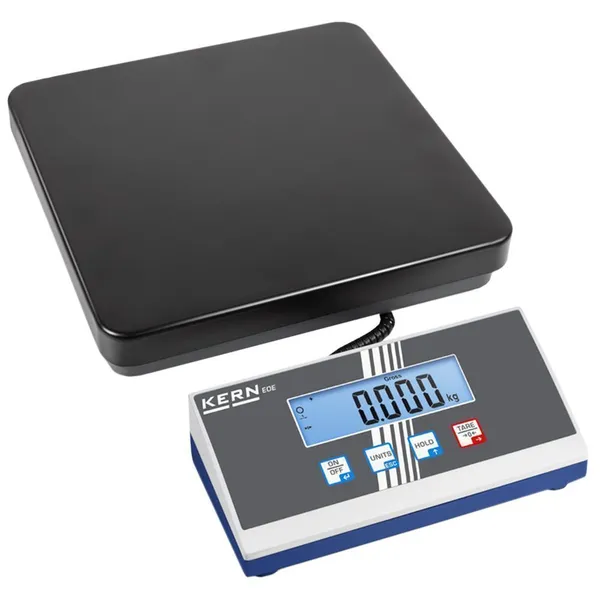 Tasovaaka, Kern EOE60K-2 d 20g, max 60kg, metallinen punnituslevy 31,5x30,5x5,7cm, seinään kiinnitettävä näyttö