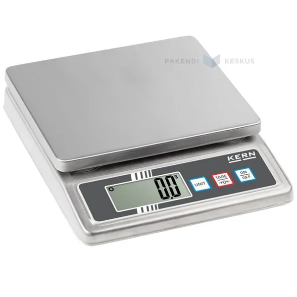 Niiskuse ja pritsmekindel lauakaal Kern FOB5K3NS d 1g max 5kg