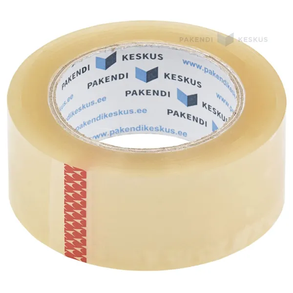 Läbipaistev pakketeip 48mm lai akrüül, rullis 132m
