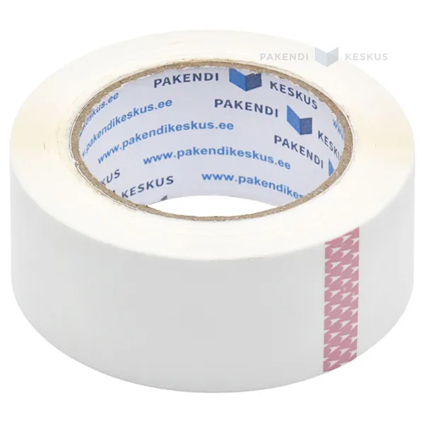 Valge pakketeip 48mm lai akrüül, rullis 132m