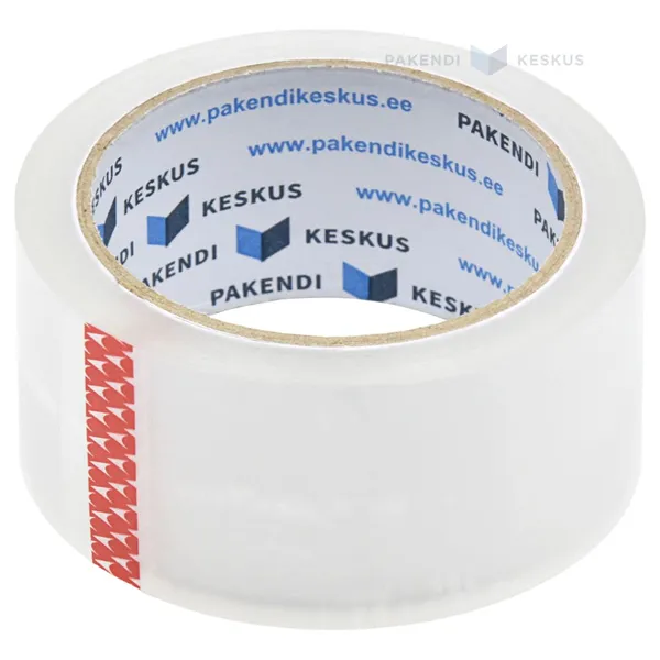 Läbipaistev pakketeip 48mm lai akrüül, rullis 66m