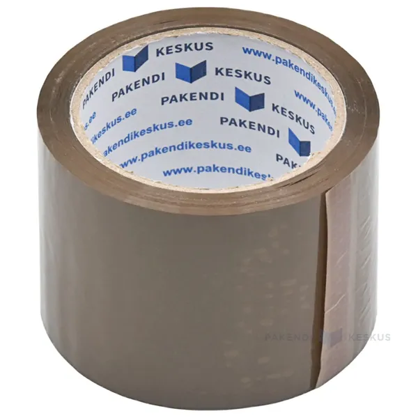 Pruun pakketeip 76mm lai akrüül, rullis 66m