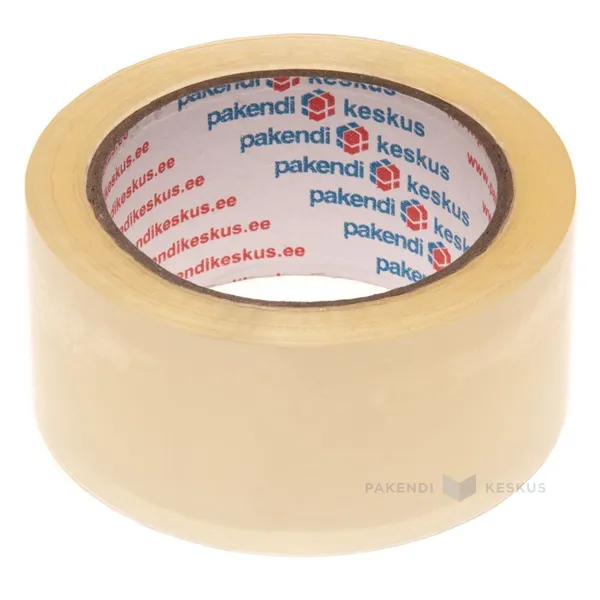 Läbipaistev pakketeip 48mm lai akrüül, rullis 66m