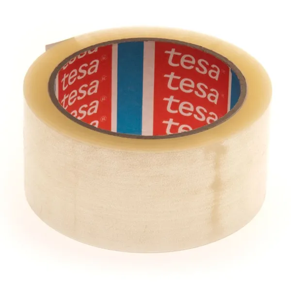 Läbipaistev pakketeip Tesa 4280 48mm lai hot-melt, rullis 66m