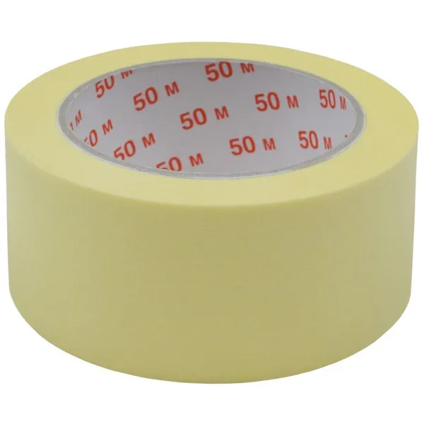 Tugeva liimiga maalriteip 50mm lai +60C, rullis 50m