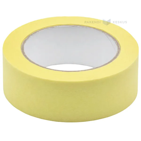 Masking tape with strong glue 38mm wide +60C, 50m/roll