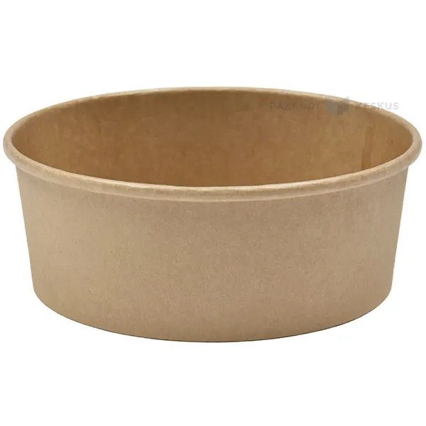 Carton salad cup 1000ml diameter 183mm, 20pcs/pack