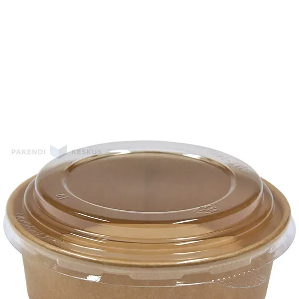 Kaas 500ml ja 750ml kartongist karbile läbimõõduga 150mm, pakis 25tk