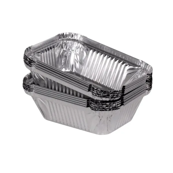 Aluminium foil tray 123x96x33mm 255ml