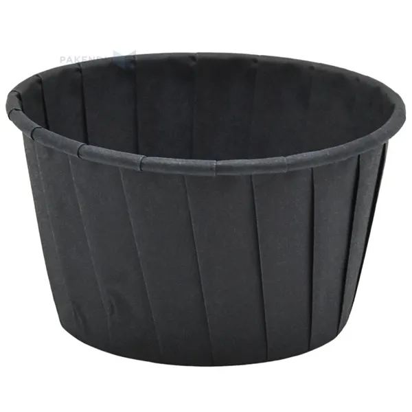 Black paper cupcake mold diam. 50mm height 42mm, 100pcs/pack