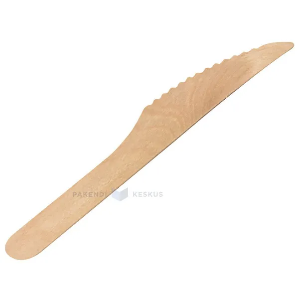 Puidust nuga pikkusega 16,5cm, pakis 100tk
