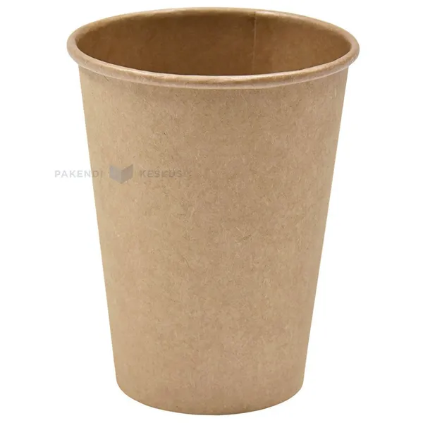 Pruun papptops 350ml, pakis 50tk
