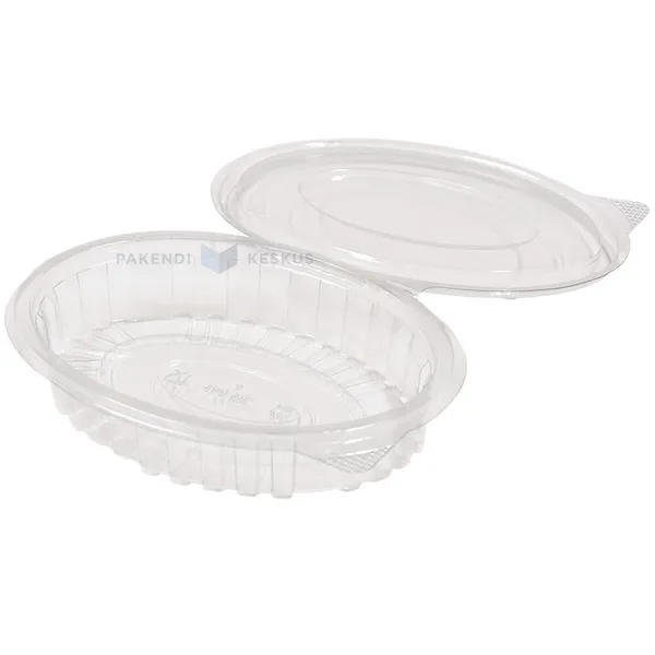 Toidukarp ühendatud kaanega 250ml 145x112x42mm, pakis 100tk