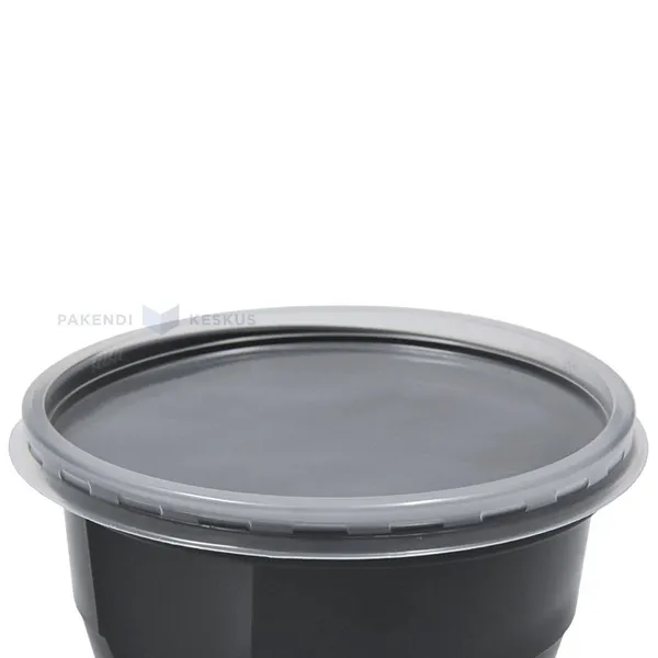 Läbipaistev kaas 460ml ja 560ml PP supikaussidele diameetriga 12,7cm, pakis 50tk