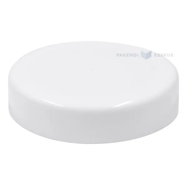 Valge kaas plastikust purgile diameetriga 83mm