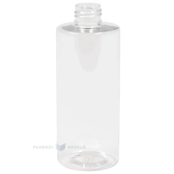Plastic bottle "Cylindrical" PET 250ml diameter 24mm