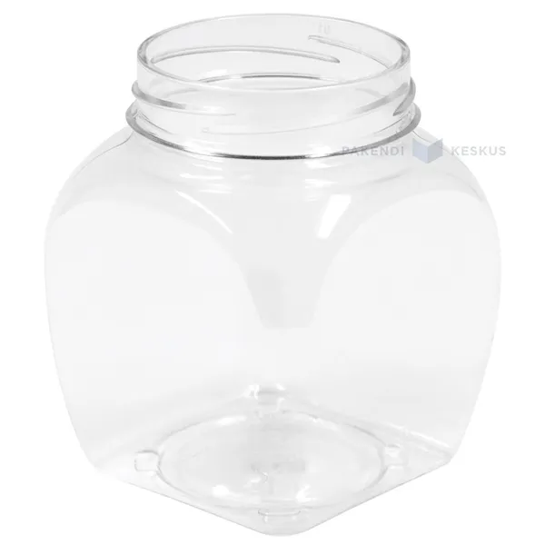 Plastic jar "Lantern" PET 800ml diameter 83mm