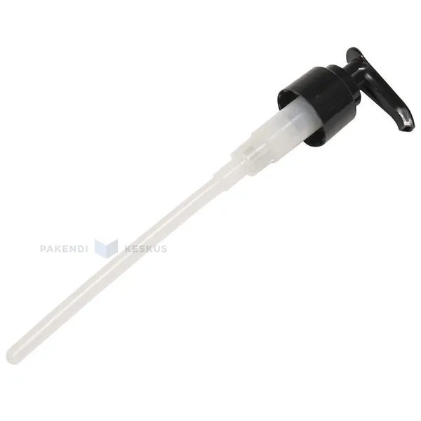 Must pump kork plastikust pudelile diameetriga 24mm pikkusega 169mm