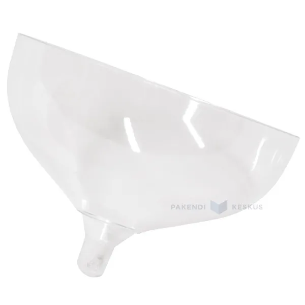 Upper part for reusable plastic champagne goblet 205ml PS 50x machine washable, 20pcs/pack