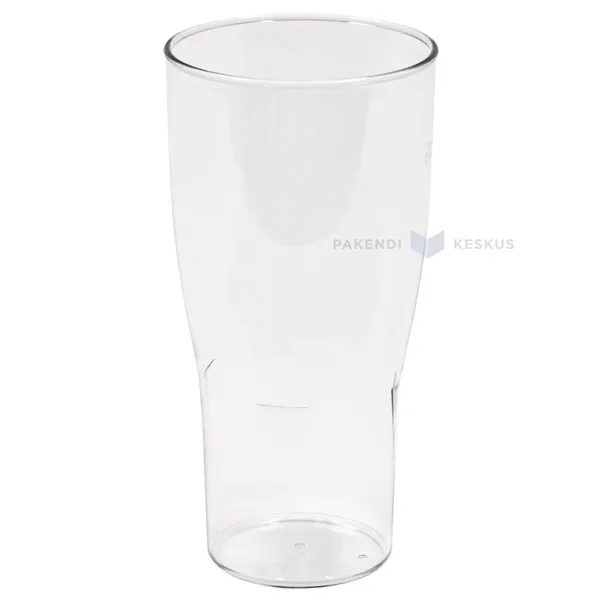 Korduvkasutatav plastikust õlleklaas 520ml SAN 500x masinpestav