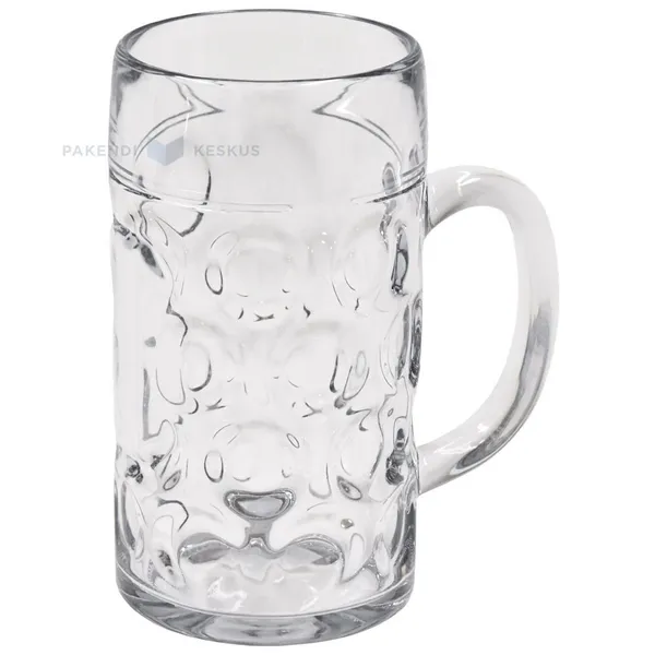 Korduvkasutatav plastikust õllekann 1320ml SAN 500x masinpestav