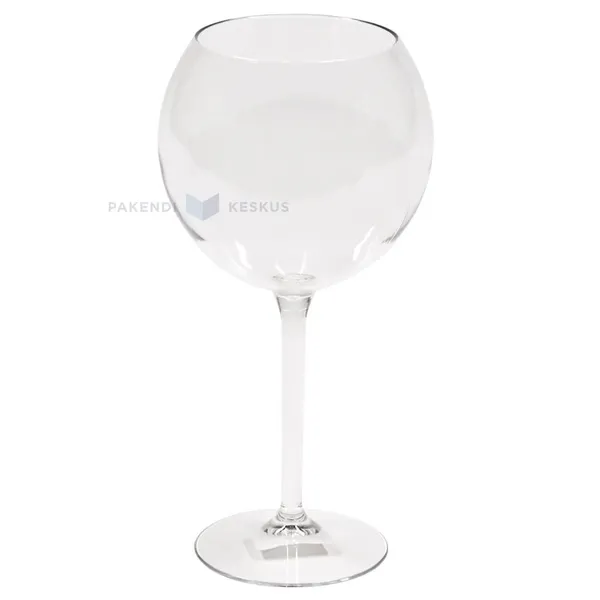 Korduvkasutatav plastikust kokteilipokaal jalaga 650ml TT 350x masinpestav