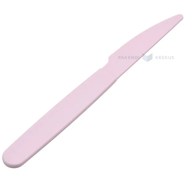 Roosa korduvkasutatav nuga 18,5cm PP 500x masinpesu, pakis 6tk
