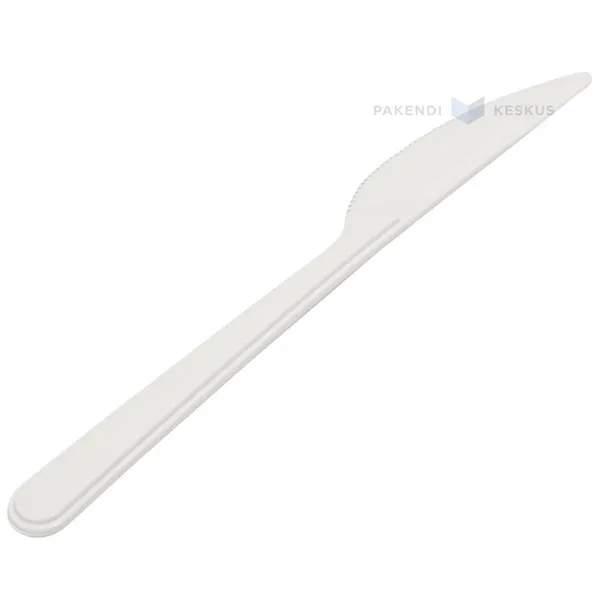 Reusable plastic knife 18cm 125x machine washable, 100pcs/pack