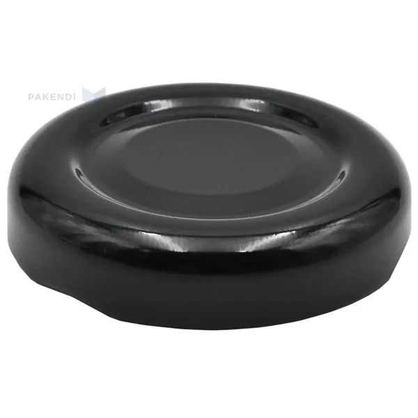 Metallikorkki halk. 38mm/H10mm, musta (sopiva pullo UDP0250/38)