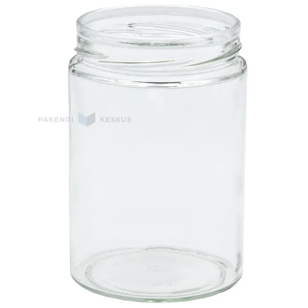 Glass jar without lid IPLUS82 580ml diameter 82mm