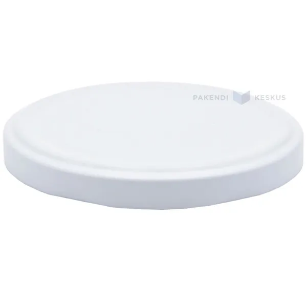 Kansi metallia, halk. 82mm/H8, mattavalkoinen,kierrettävä