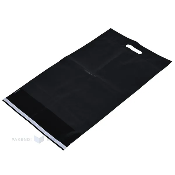Kilest matt must postiümbrik auksangaga 36x52+5+7cm, pakis 25tk