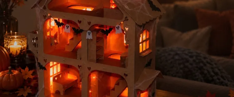 Halloween tuleb! 5 ägedat meisterdamisideed, mida saad teha tavalistest pappkastidest