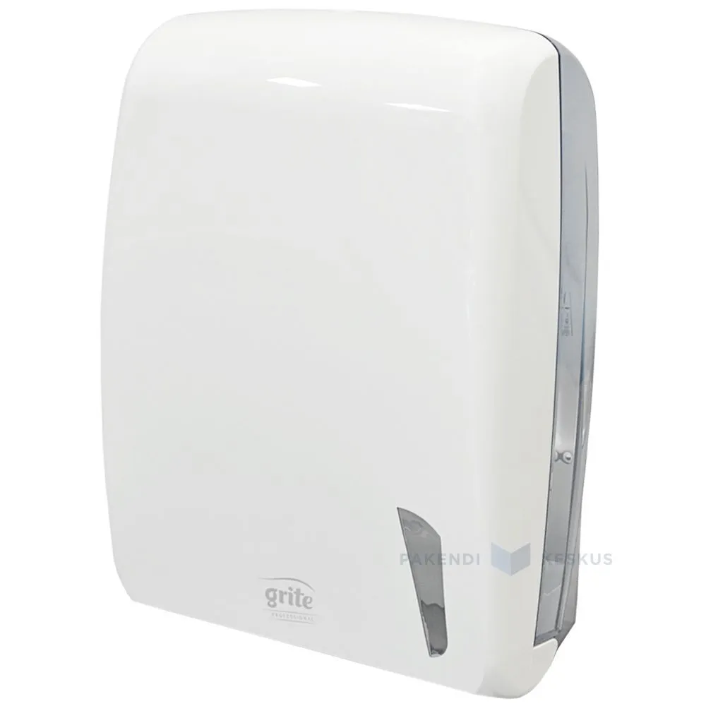 Manual paper towel dispenser for wall Grite V fold white