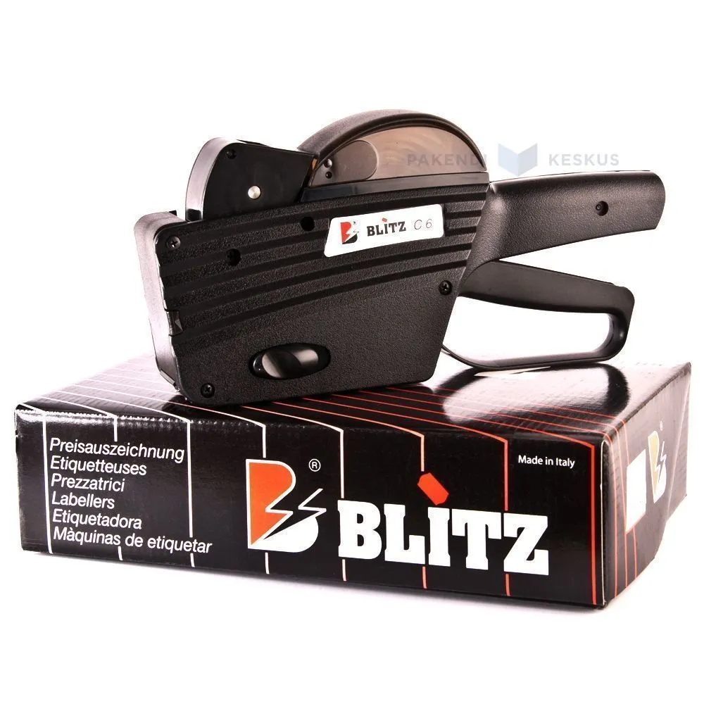 Price gun Blitz C6 single line 6 digit