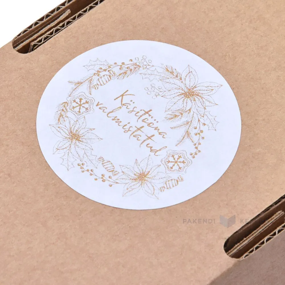 White label Käsitööna valmistatud print diameter 47mm, 50pcs/roll