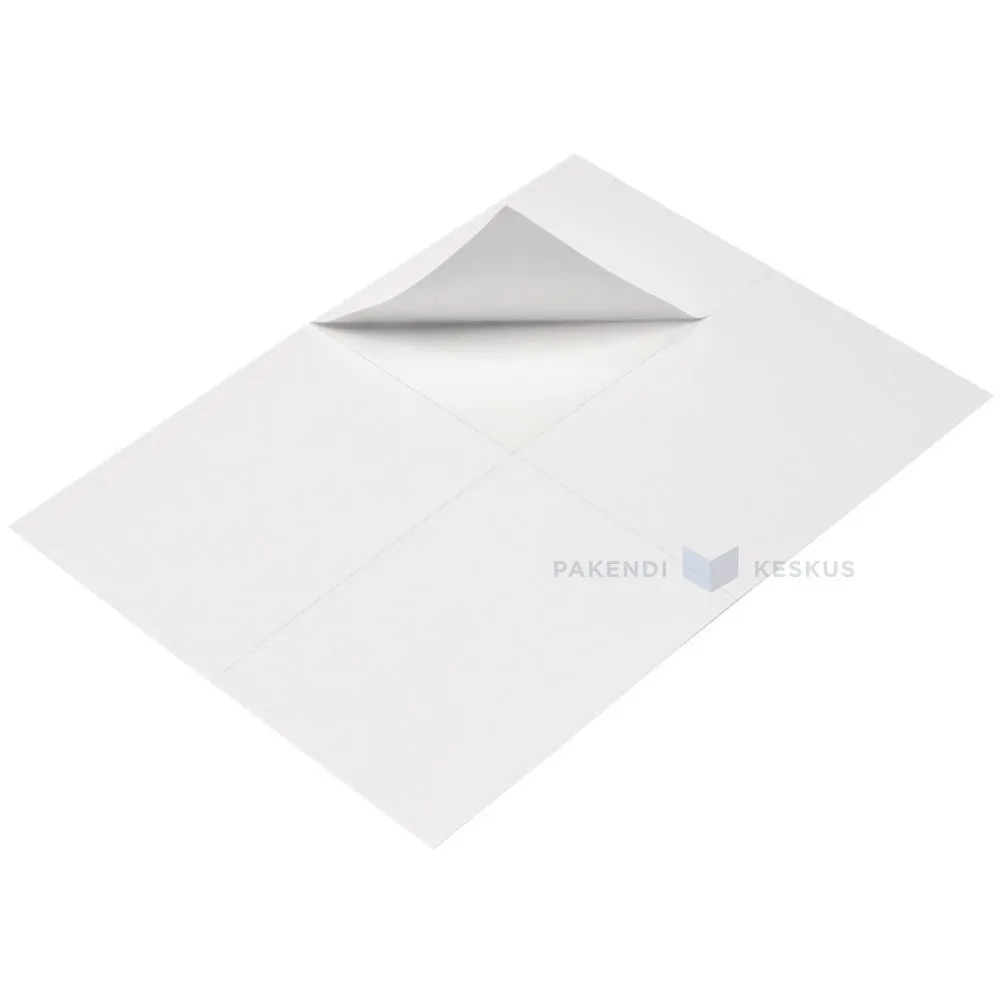 Label 4pcs on A4, 50sheets/pack