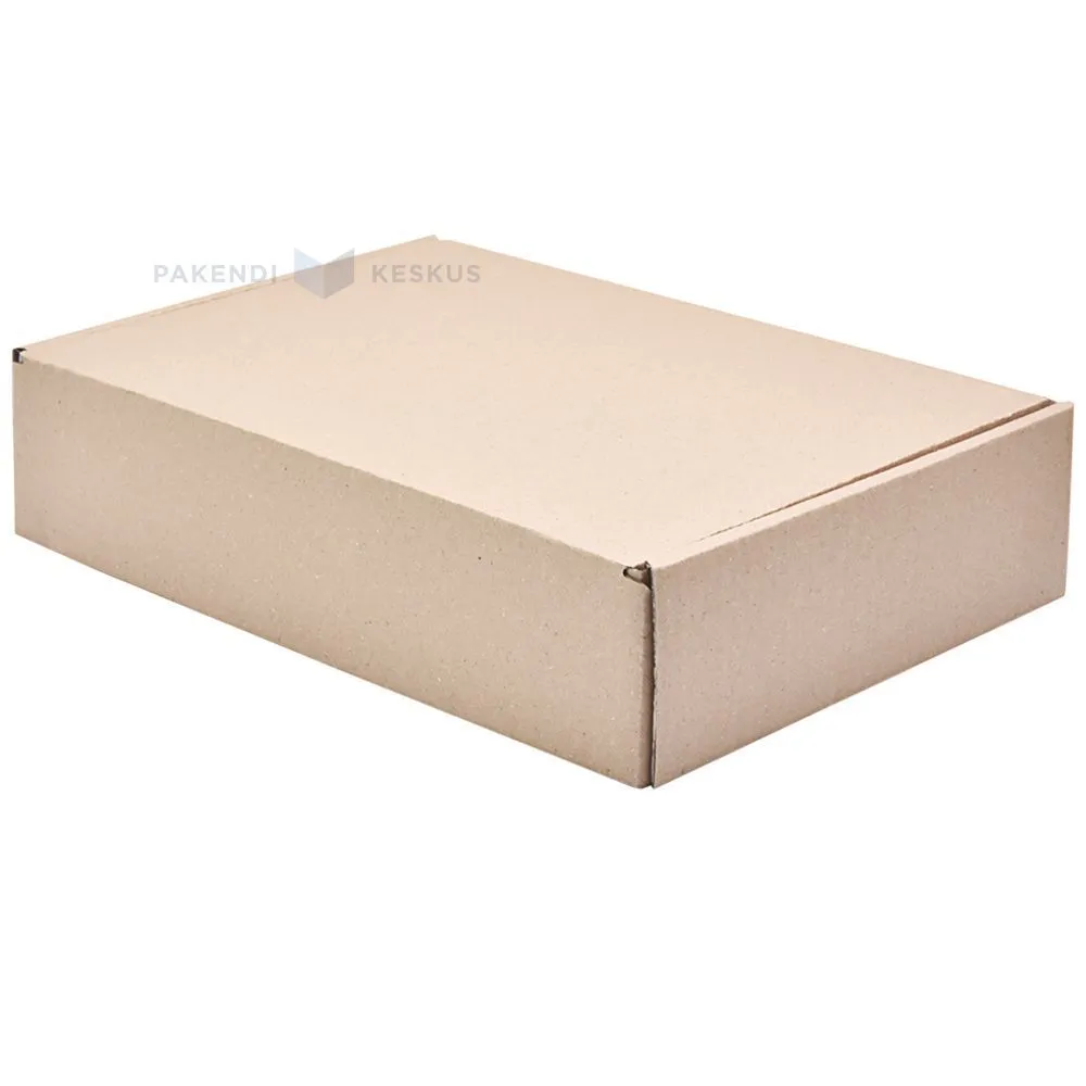 Murust lainepappkarp kaanega 390x220x105mm