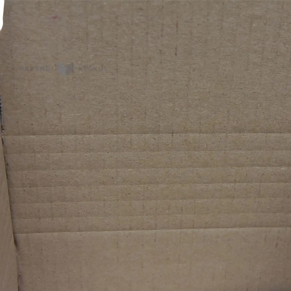 Corrugated carton box with glue strip opening strip and different heights 229x164x120-50mm